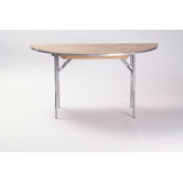 Standard Series Plywood Half Round Folding Banquet Table