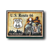 Hand-Carved Route 66 Picture