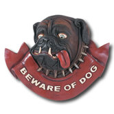"Beware of Dogs" Outdoor Sign