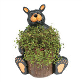 Bear Round Planter