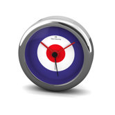 RAF Dial Alloy Desire Alarm Wall Clock