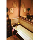 Designer Lacey 72" W X 32" D Bath Tub with Combo System