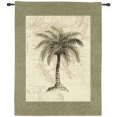 Plantation Palms Tapestry