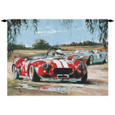 Racing in the USA Tapestry