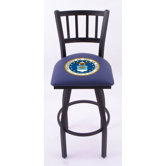 US Military Jailhouse-Back Barstool