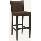 Designer Jordon Solid Hardwood Stationary Bar Stool