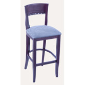 Hampton 3160 Solid Hardwood Stationary Bar Stool