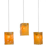 Autumn Leaves 3 Light Chandelier