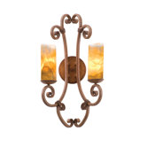 Stratford Two Light Wall Sconce in Bellagio