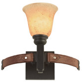 Rodeo Drive One Light Wall Sconce in Black