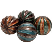 4 Piece Delmar Ball D&eacute;cor Set
