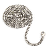 Stainless Steel Lobster Clasp Curb Chain
