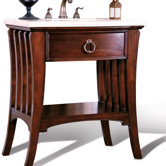 Ariel Sink Chest in Dark Mahogany