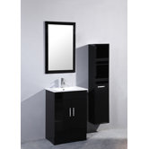 Sink Vanity with Mirror and Side Cabinet