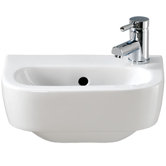 Quinta Handrinse Basin with 1 Right Hand Tap Hole