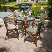 Bali 5 Piece Outdoor Dining Set