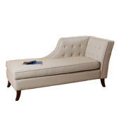 Fabric Chaise Lounge
