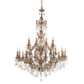 Yorkshire 24 Light Swarovski Elements Chandelier