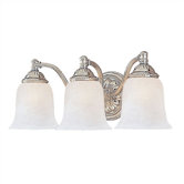Bathroom Lights  Vanity Light in Polished Chrome