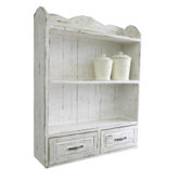 K&uuml;chenregal " Shabby Elegance" aus Paulowinaholz