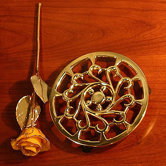 Brass & Silver Traditions Coasters & Trivets