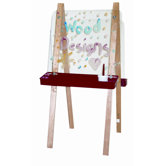 Double Adjustable Easel with Two Side Acrylic board