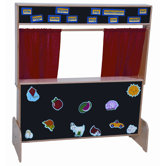Deluxe Puppet Theater with Flannelboard