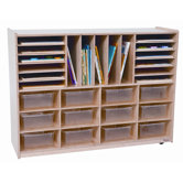 Twelve Tray Multi Sectioned Storage Unit