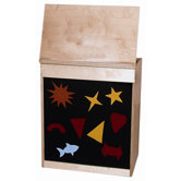 Big Book Storage and Display with Flannel