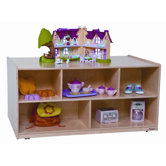 24" x 48" Mobile Double Storage Island