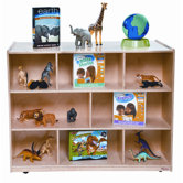 36" x 48" Mobile Double Storage Island