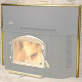 Flashing Surround Trim for Wood Stove Fireplace Screen Inserts
