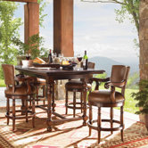 Fieldale Lodge 5 Piece Counter Height Dining Set