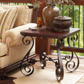 Fieldale Lodge Littleton End Table