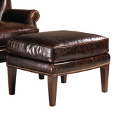 Marissa Leather Ottoman