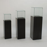 Square Gallery Pedestal Showcase