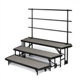 Backrails for Standing Risers for RTRP3 (70 3/8" W)