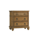 Beach House Delray 3 Drawer Nightstand