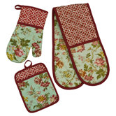 3 Piece Waverly May Medley Kitchen Set