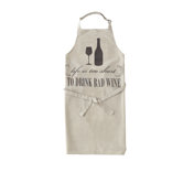 Entertaining "Life is too Short..." Apron