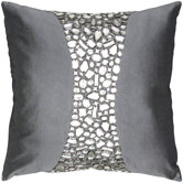 Silk Crystal Square Pillow
