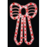 150 Light Swag with Red Bow