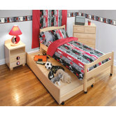 Action Sports Full Comforter/Bed Skirt/Sham Set
