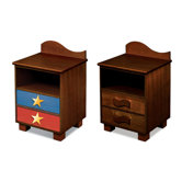 Star Rocket 2 Drawer Nightstand