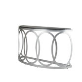 Alchemy Half Moon Console Table