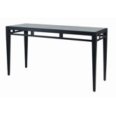 Madrid Glass Top Console Table