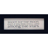 Shoot For The Moon Print Art