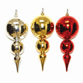 Shatterproof Finial Ornament Set