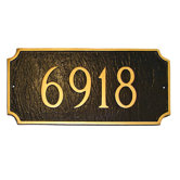 Princeton Standard Address Plaque