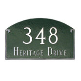 Georgetown Standard Address Plaque